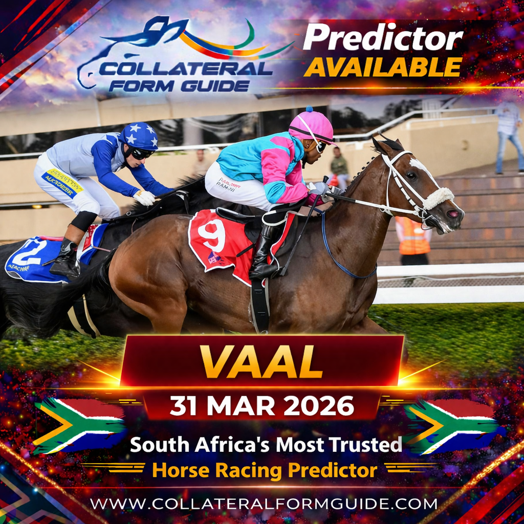 Vaal Races Vaal Horse Racing Predictor – 31 March 2026 | COLLATERAL FORM GUIDE ...
