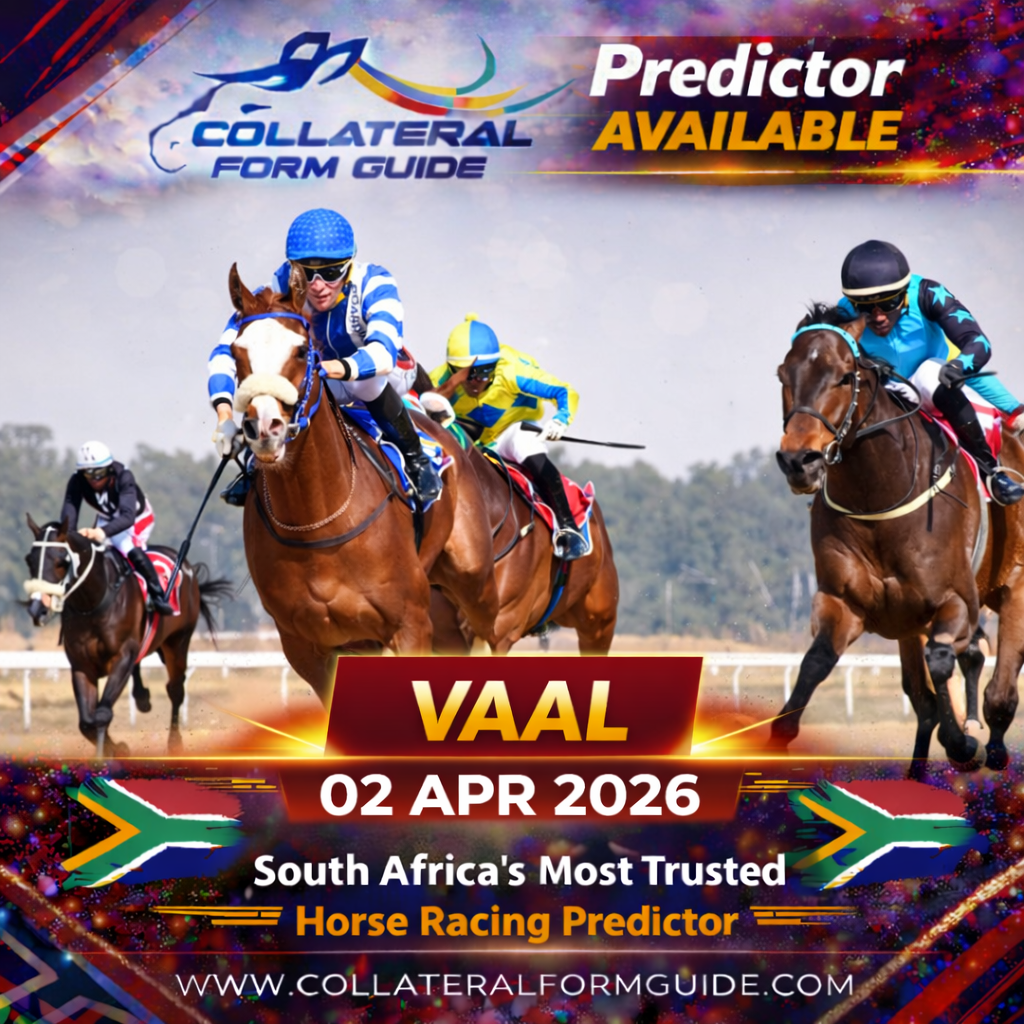 Vaal Races Vaal Horse Racing Predictor – 02 April 2026 | COLLATERAL FORM GUIDE ...